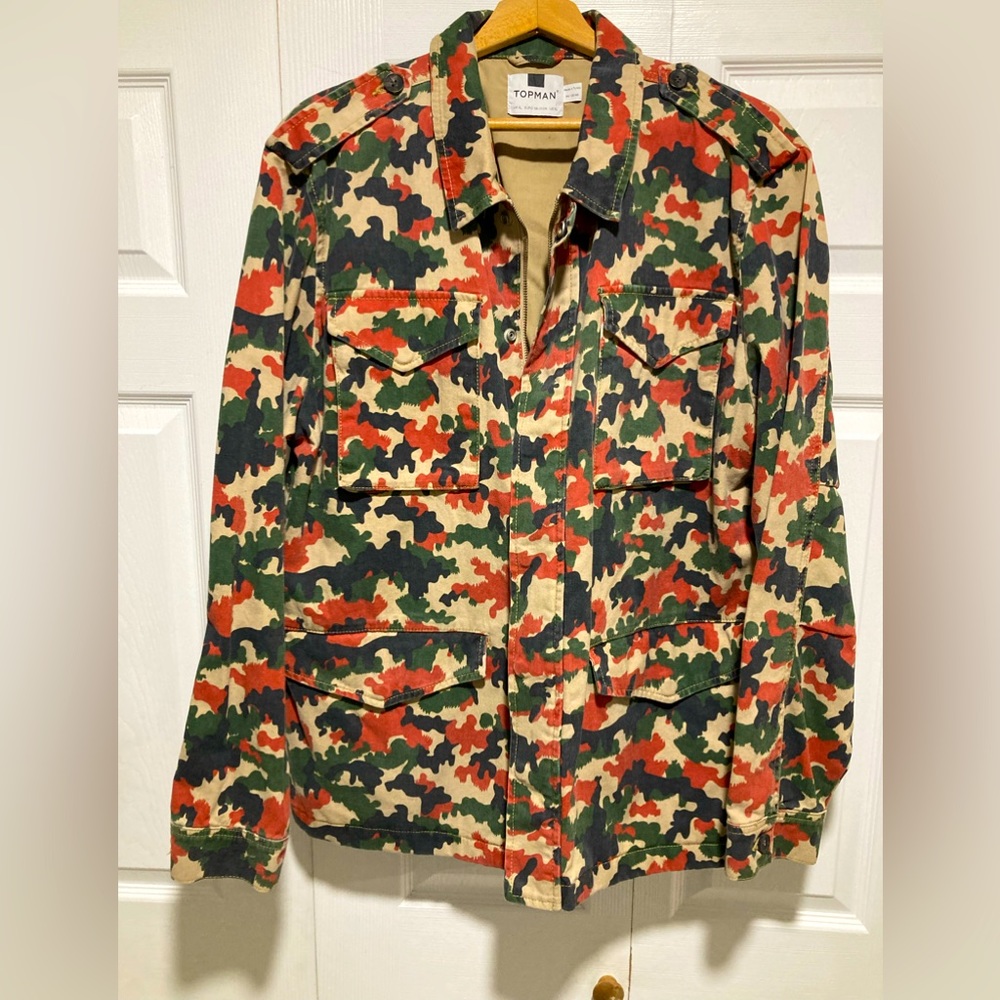 TOPMAN Men Jacket. Size XL. Never worn. Purchased in NYC.
